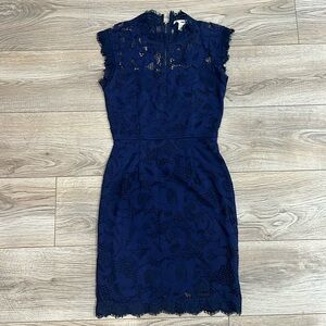 Sans souci size s blue formal dress